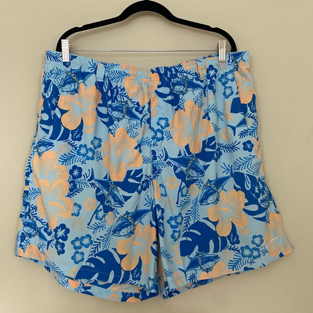 Columbia Floral Men’s Swimming Trunks size XXL